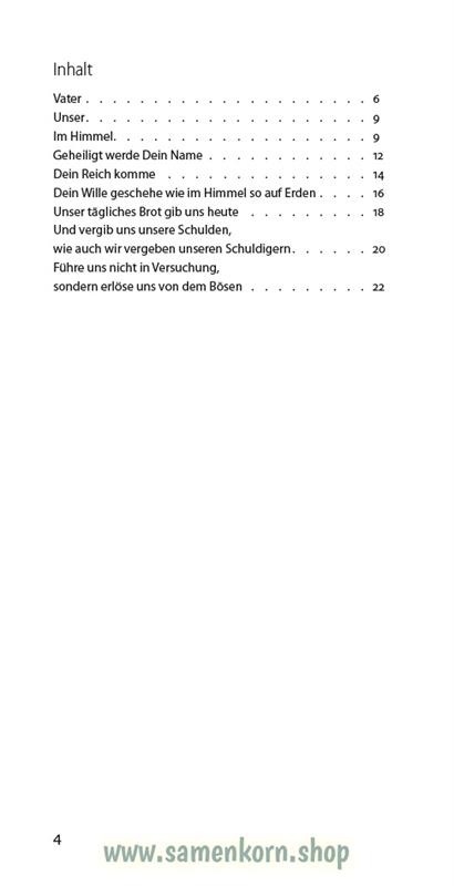 Vaterunser, Band 31  Reihe Orientierung / Heft