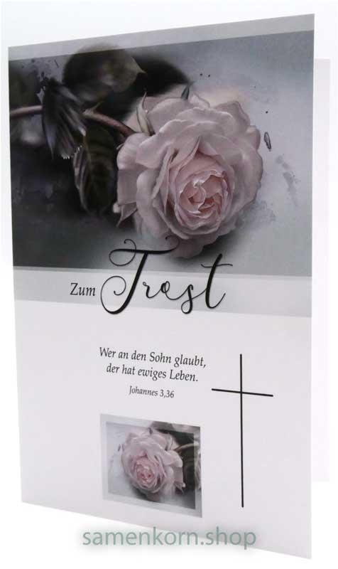 Doppelkarte "Zum Trost" Joh. 3,36