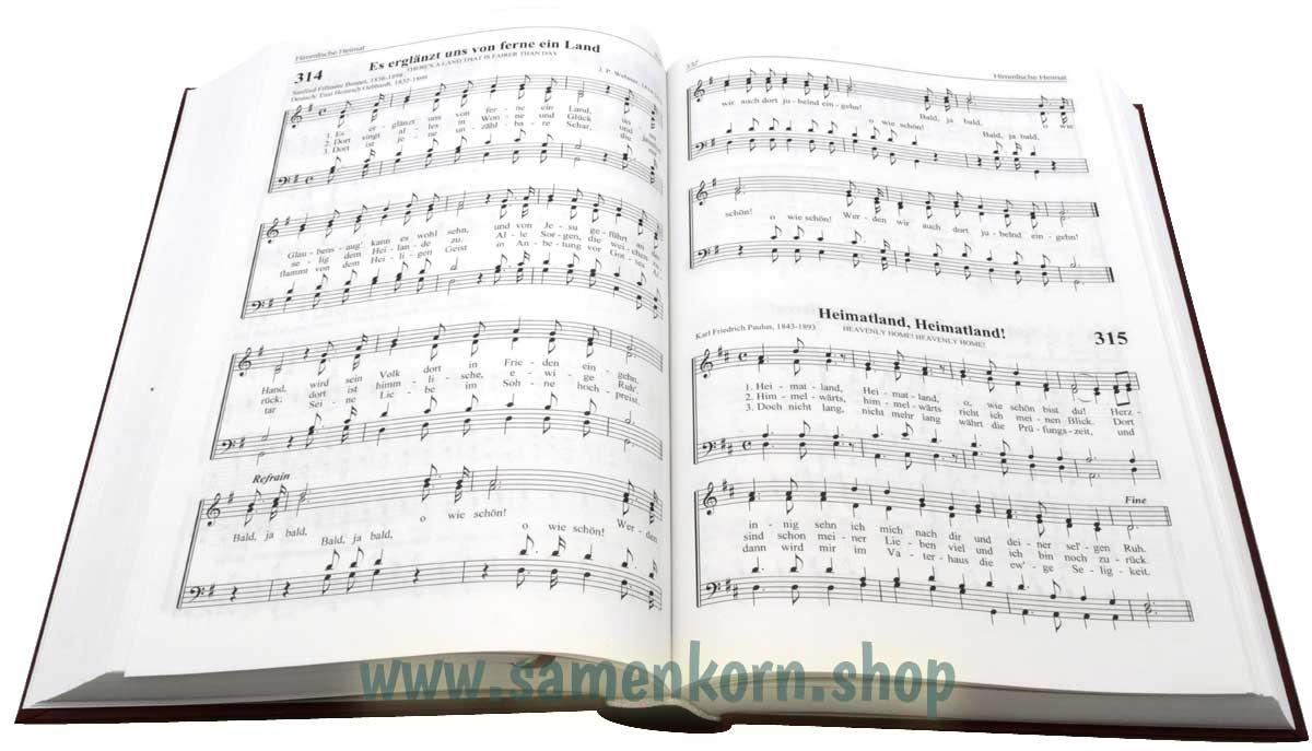 Liederbuch mit Noten, Band 1