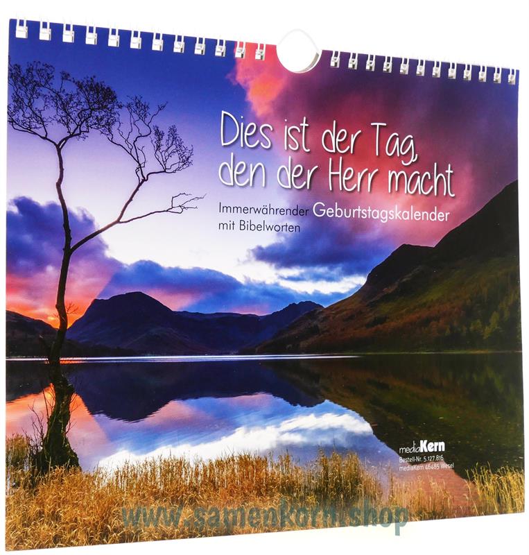Dies ist der Tag, den der Herr macht / Immerwährender Geburtstagskalender