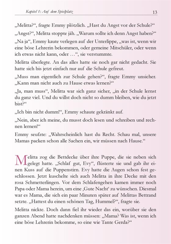 Melitta – die Hummel kommt in die Schule / Buch