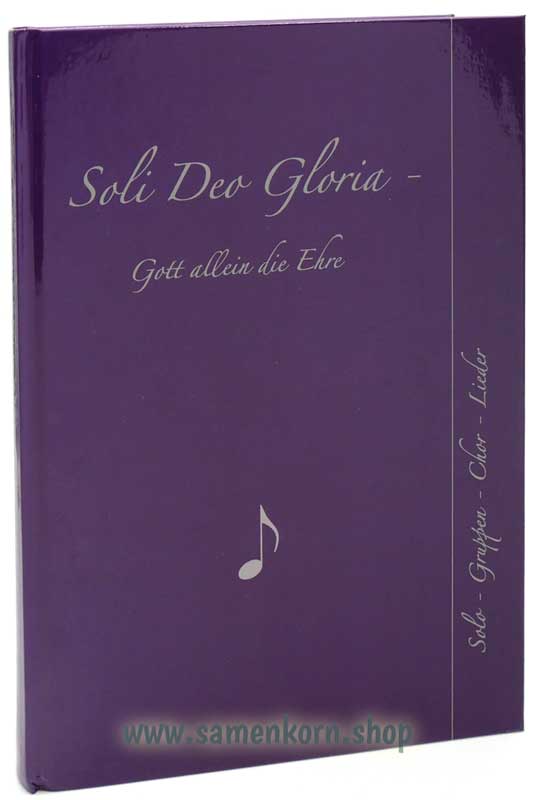 Soli Deo Gloria / Notenbuch