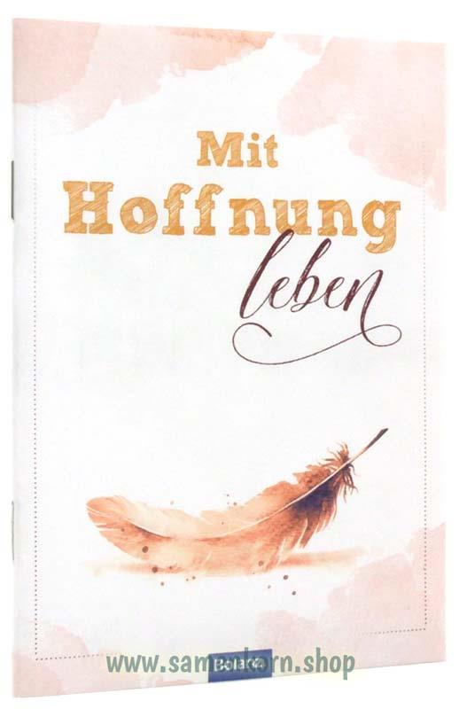 Mit Hoffnung leben / Grußheft