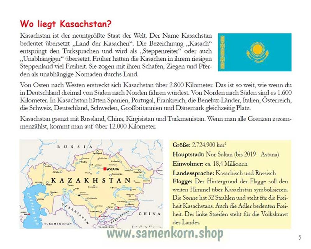 Der seltsame Besuch - Kinder in Kasachstan / Heft