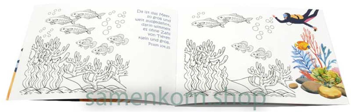 Mini-Rätselheft - Tiere im Meer  / Heft