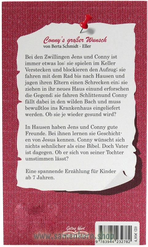Conny`s großer Wunsch / Buch