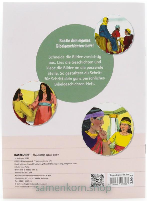 Bastelheft "Geschichten aus der Bibel"