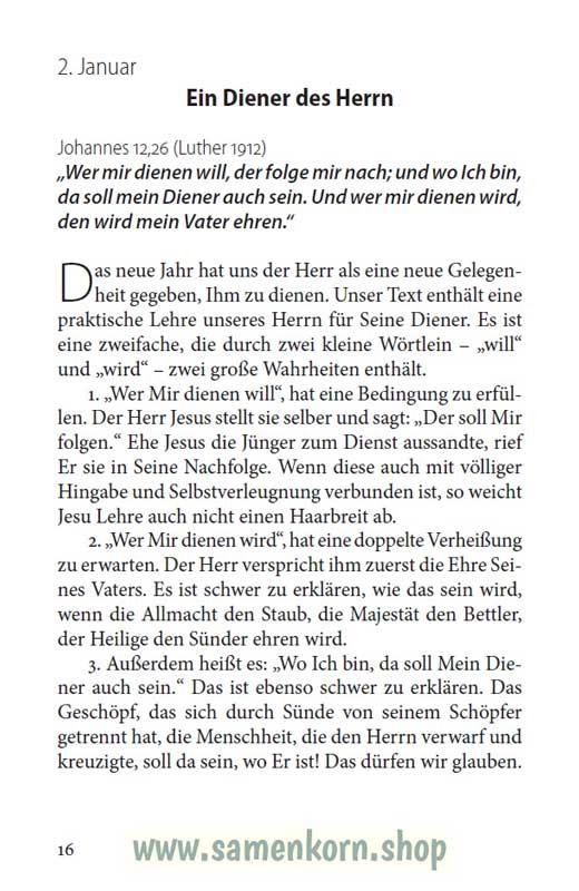 Brocken vom Lebensbrot / Andachtsbuch