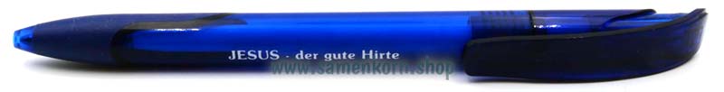 Kugelschreiber "Jesus - der gute Hirte", blau