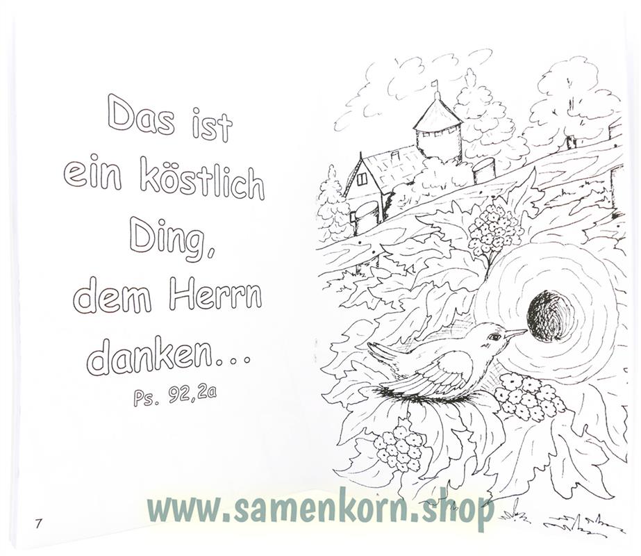 Malheft / Kranich / Heft