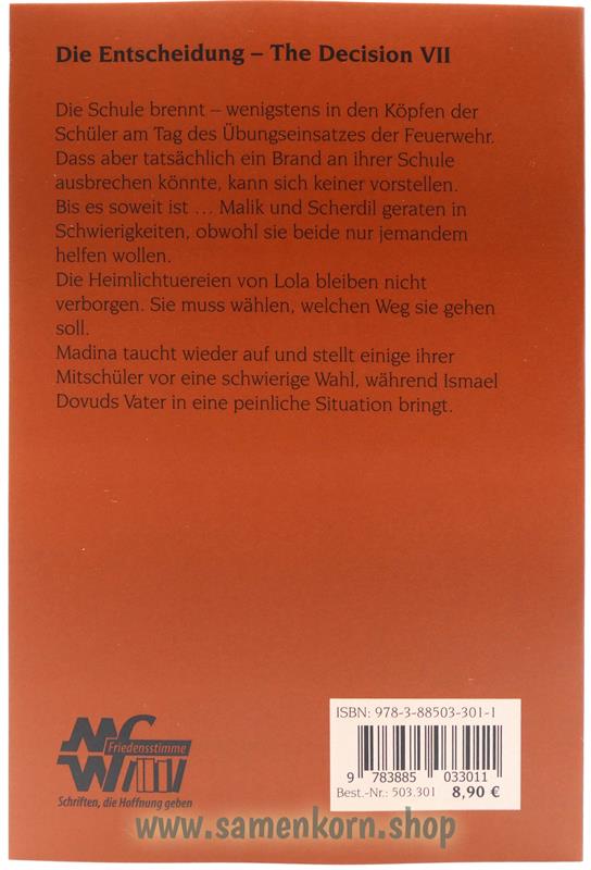 Die Entscheidung. The Decision VII / Buch