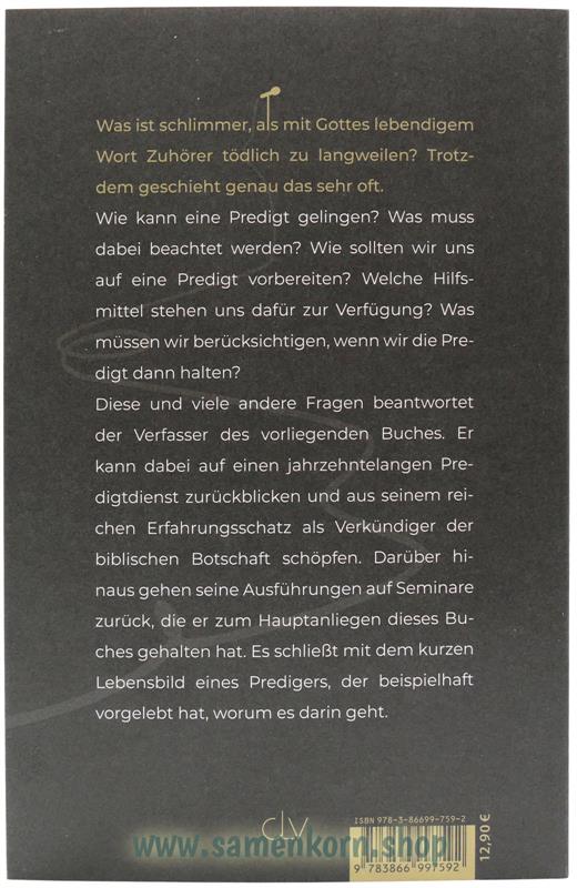 Predigen, Fesseln oder Faseln? / Buch