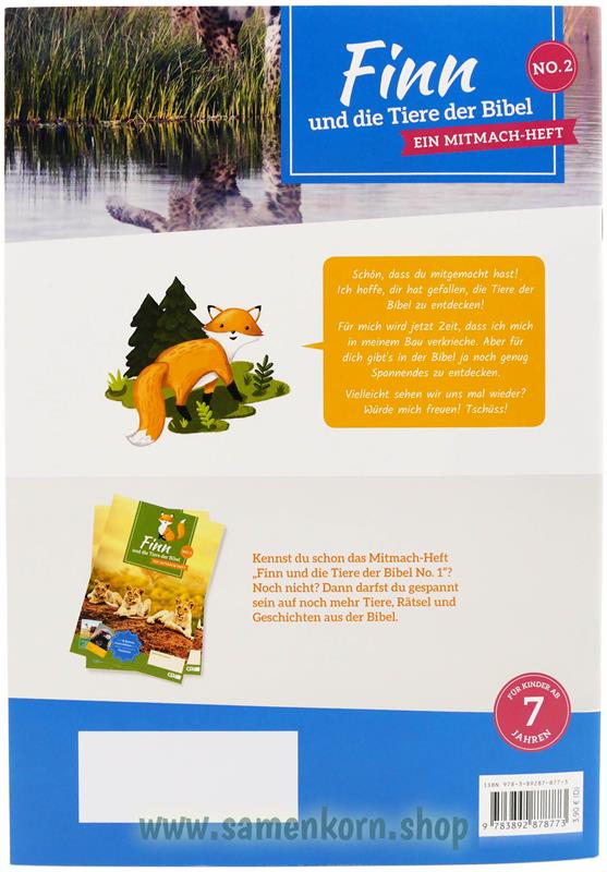 Finn und die Tiere der Bibel 2 / Heft