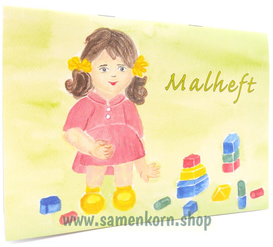 Malheft /Spielende Kinder / Heft