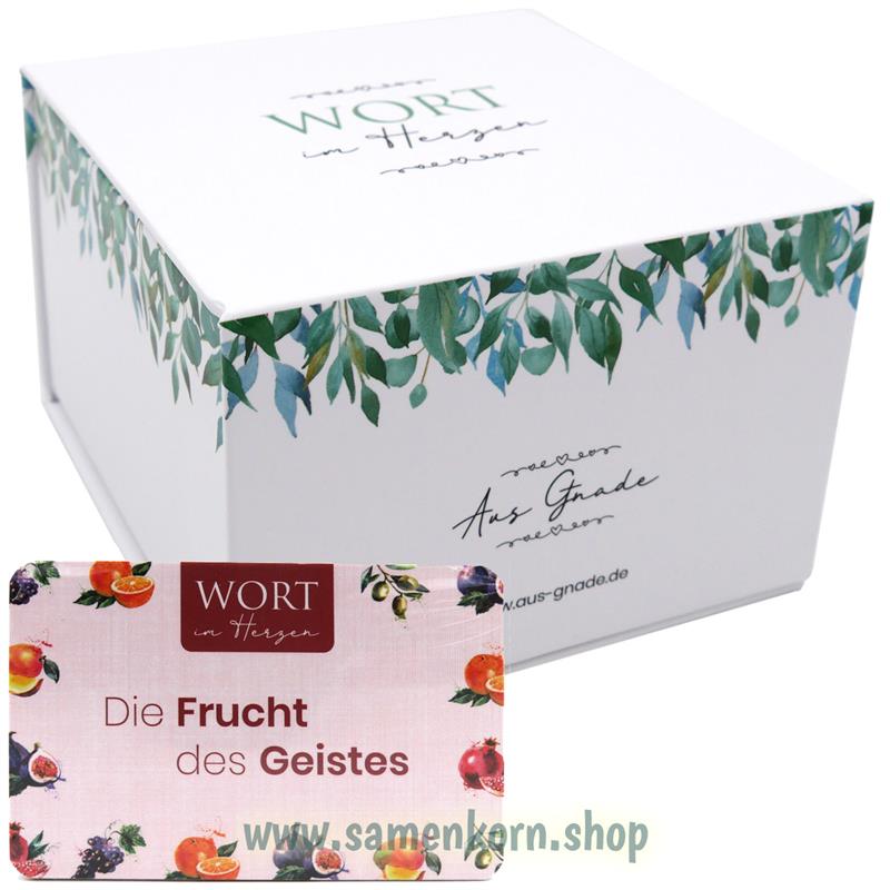 Die Frucht des Geistes / 48 Lernkarten mit Box
