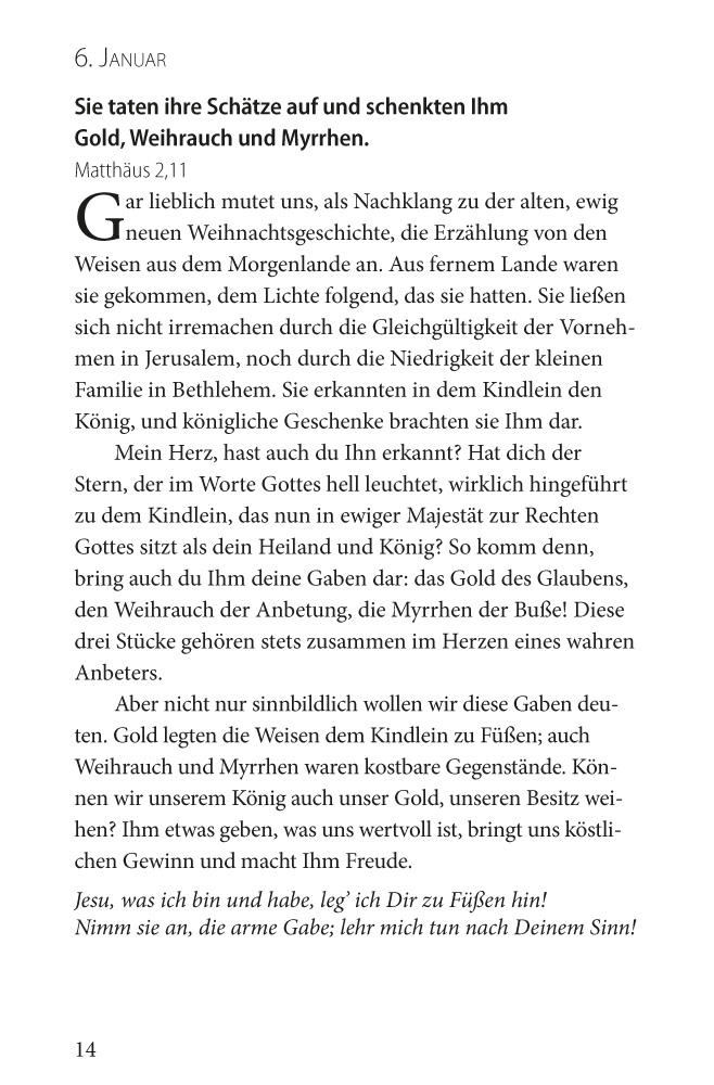 Sprich Du zu mir - Tägliche Andachten / Buch