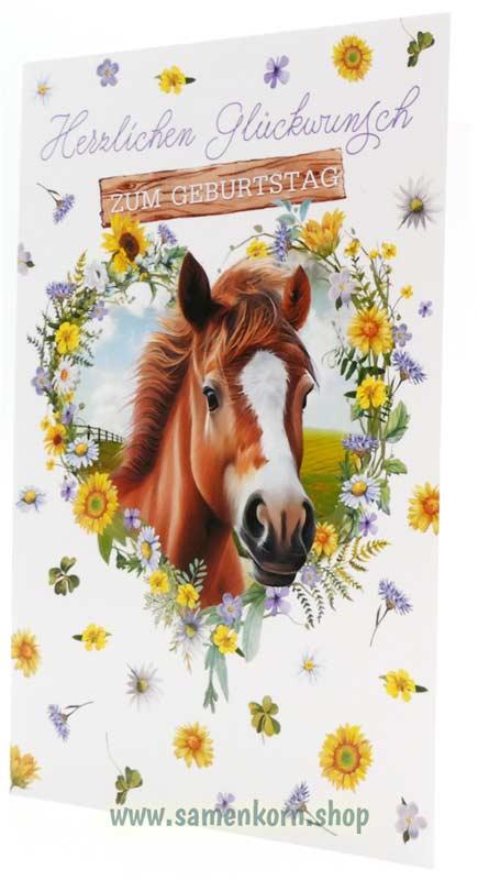 Faltkarte "Herzlichen Glückwunsch zum Geburtstag" / 1.Mose 26,24