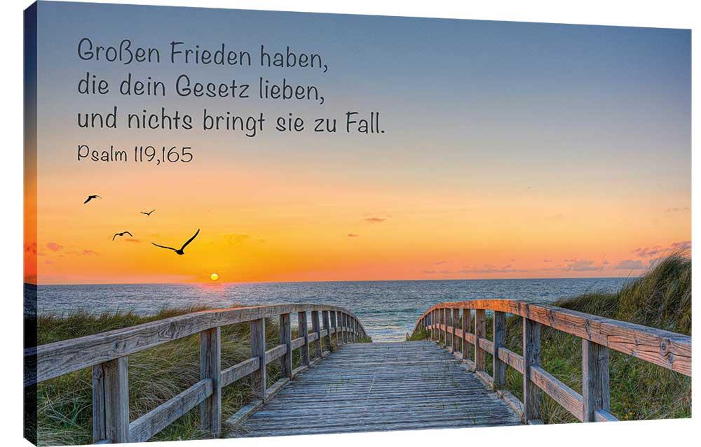 Bild "Abendstille am Meer" 