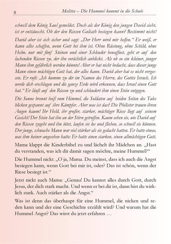 Melitta – die Hummel kommt in die Schule / Buch