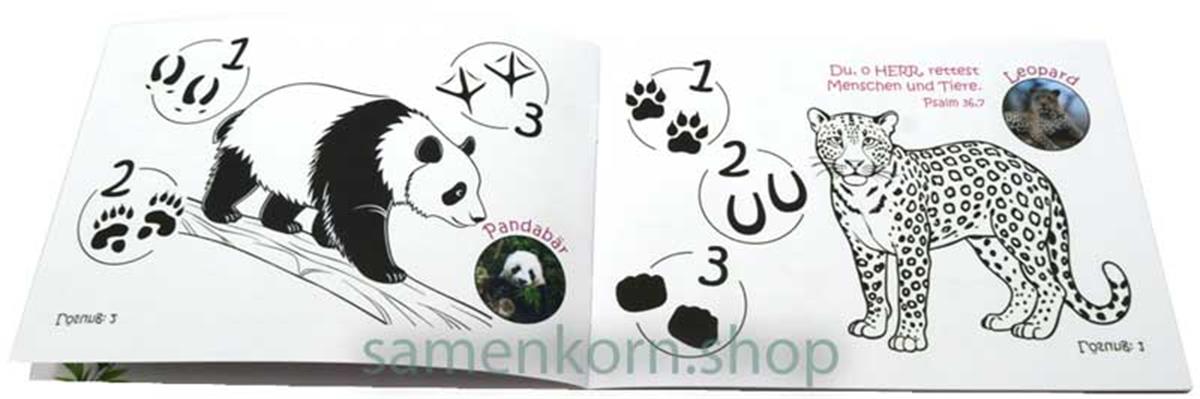 Mini-Rätselheft - Tiere in Asien  / Heft