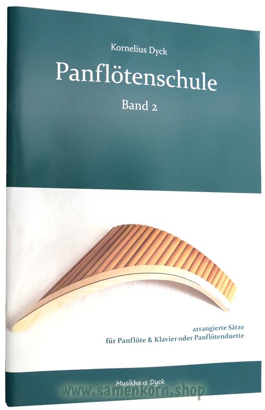 Panflötenschule Band 2 / Notenheft