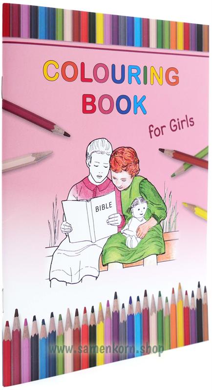 Malheft "For Girls" / Heft englisch