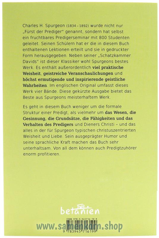 Ratschläge für Prediger / Buch