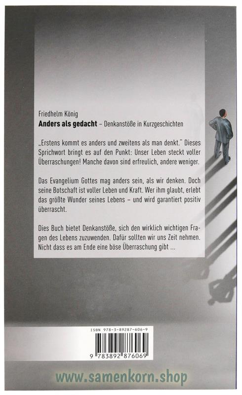 Anders als gedacht / Denkanstösse in Kurzgeschichten/ Buch