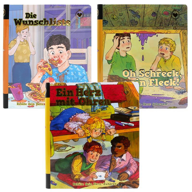 Reihe "Behüte dein Herz" (Band 4-6) / Pappbuch-Set 2