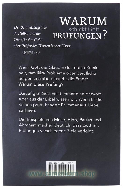 Warum schickt Gott Prüfungen / Buch