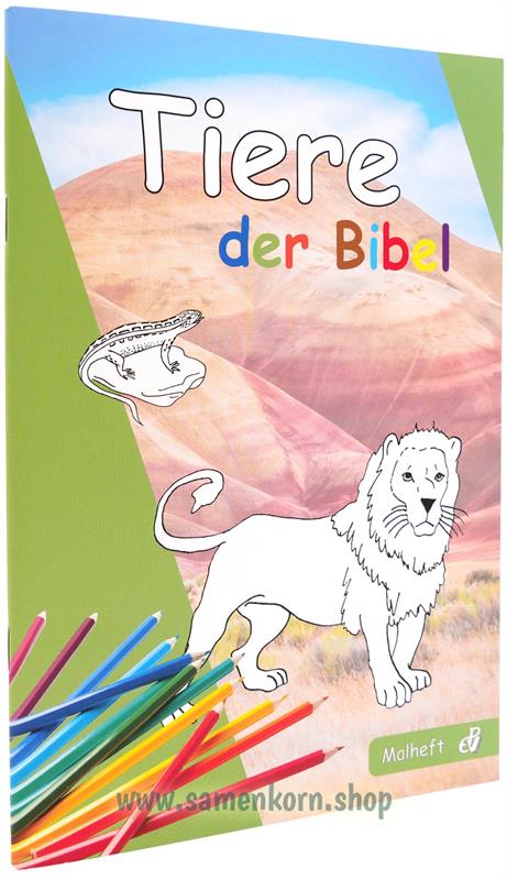 Tiere der Bibel / Malheft