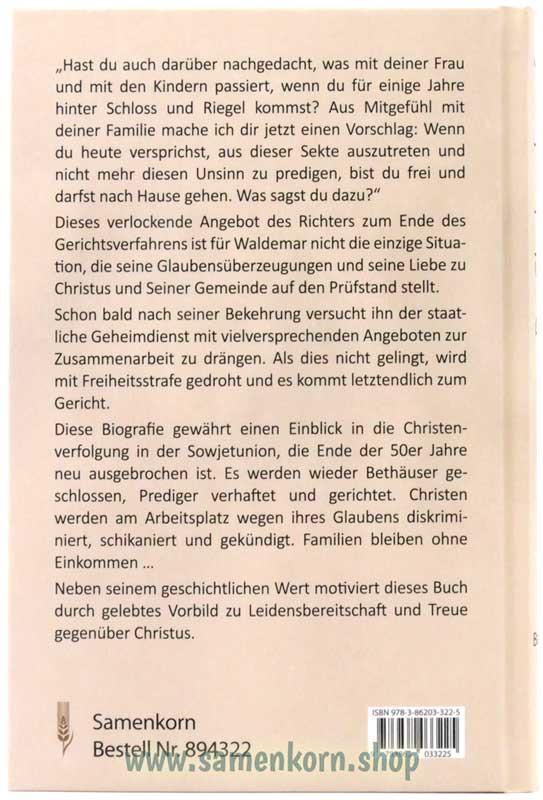 Der Glaubenskampf / Buch