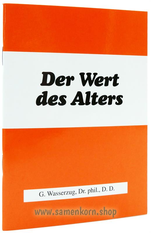 Der Wert des Alters / Heft