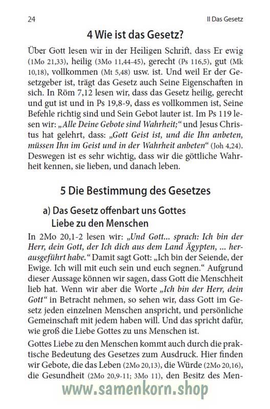 Das Gesetz und die Gnade / Buch