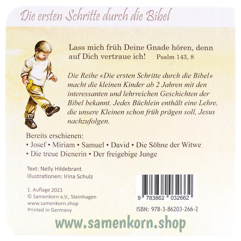 Der freigebige Junge / Kinder der Bibel / Pappbuch