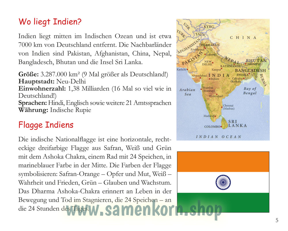 Die richtige Entscheidung - Kinder in Indien / Heft