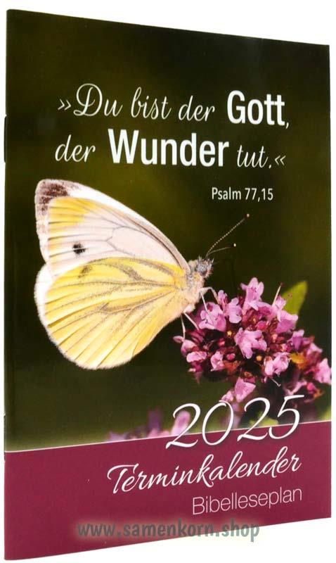 Terminkalender inkl. Bibelleseplan 2025 A6