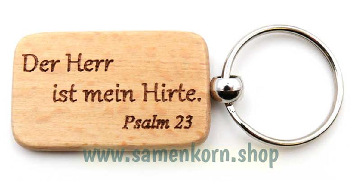Schlüsselanhänger "Der Herr ist mein Hirte"