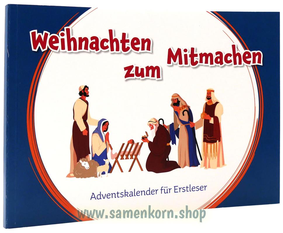 Weihnachten zum Mitmachen. Adventskalender für Erstleser