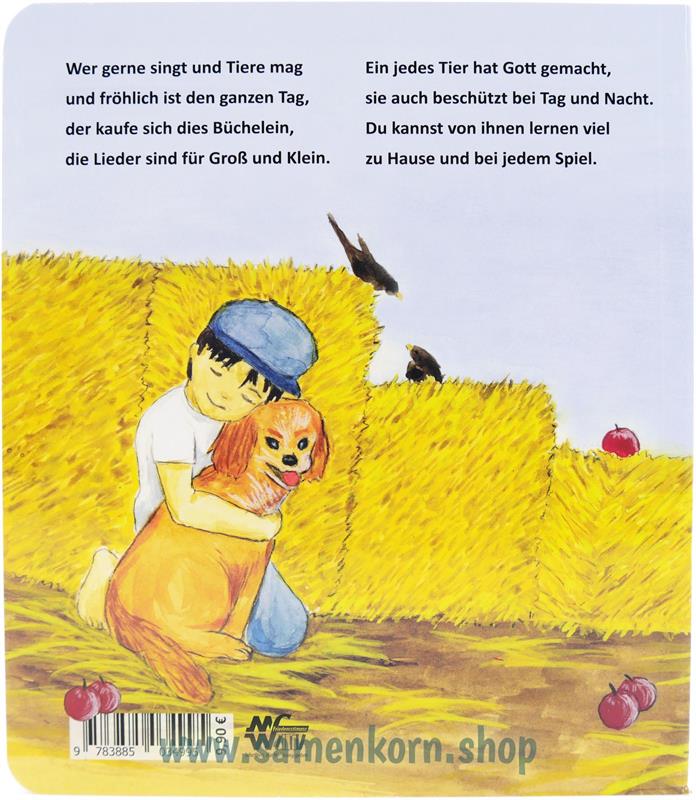 Tierlieder für Kinder - Set / Buch + CD