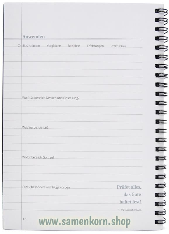 Bibelnotizen mit System / Heft