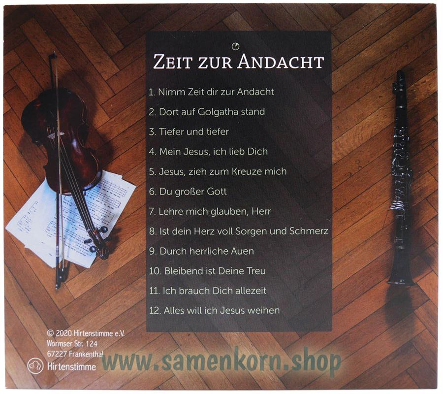 Zeit zur Andacht / CD