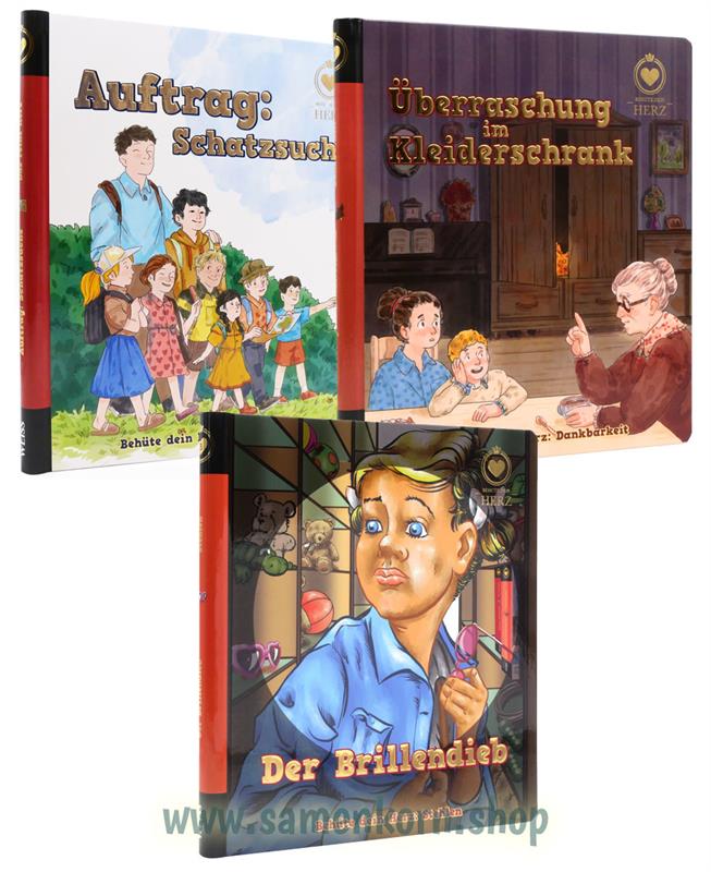 Reihe "Behüte dein Herz" / 3er Pappbuch-Set