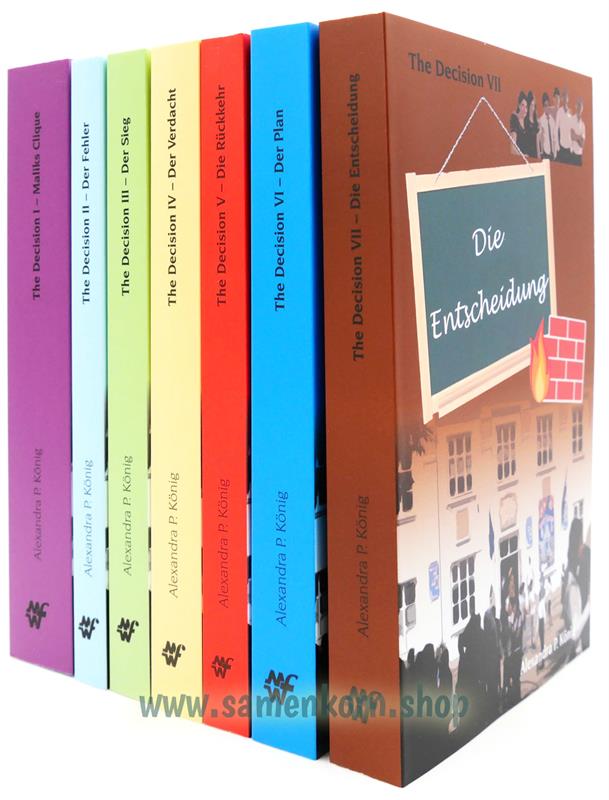 Buchpaket "The Decision I-VII"/ Buchpaket