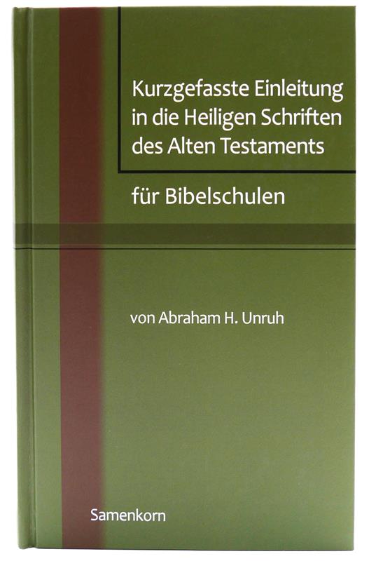 Kurzgefasste Einleitung in die Heiligen Schriften des ATs / Buch