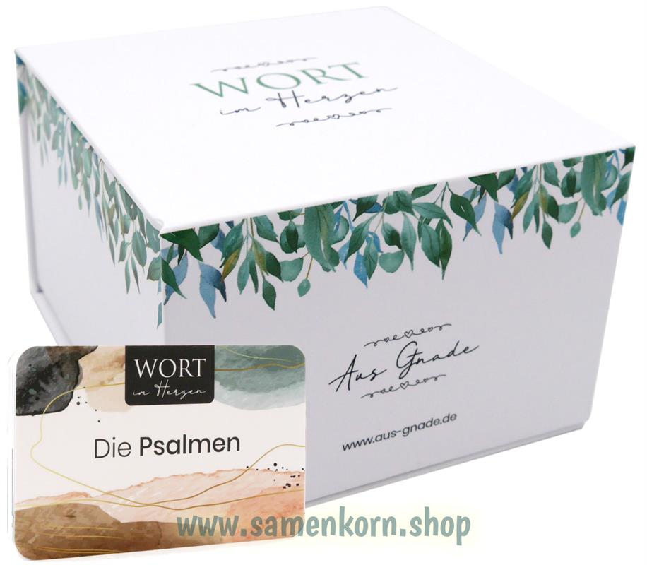 Die Psalmen - Wort im Herzen / 48 Lernkarten mit Box