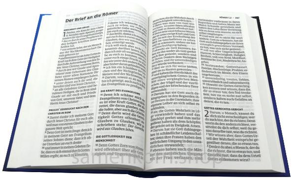 Luther21 Neues Testament, Psalmen, Sprüche - blau, klein, HC / Buch
