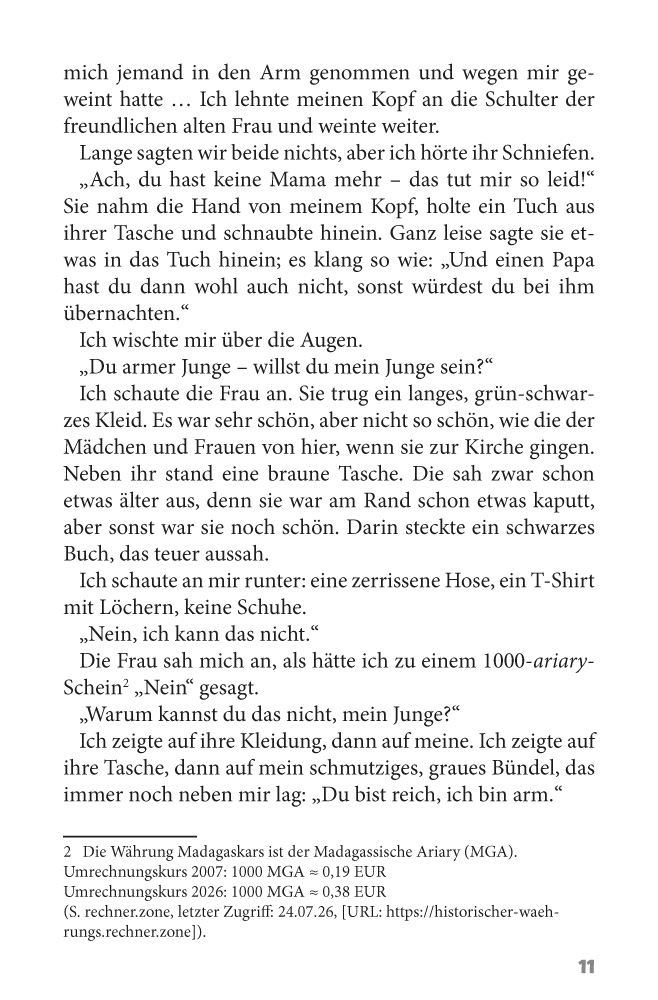 Das Krokodilkind Fady / Buch