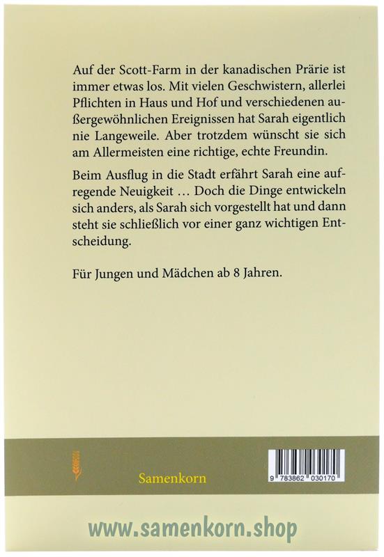 Sarah, das Mädchen von der Farm / Buch