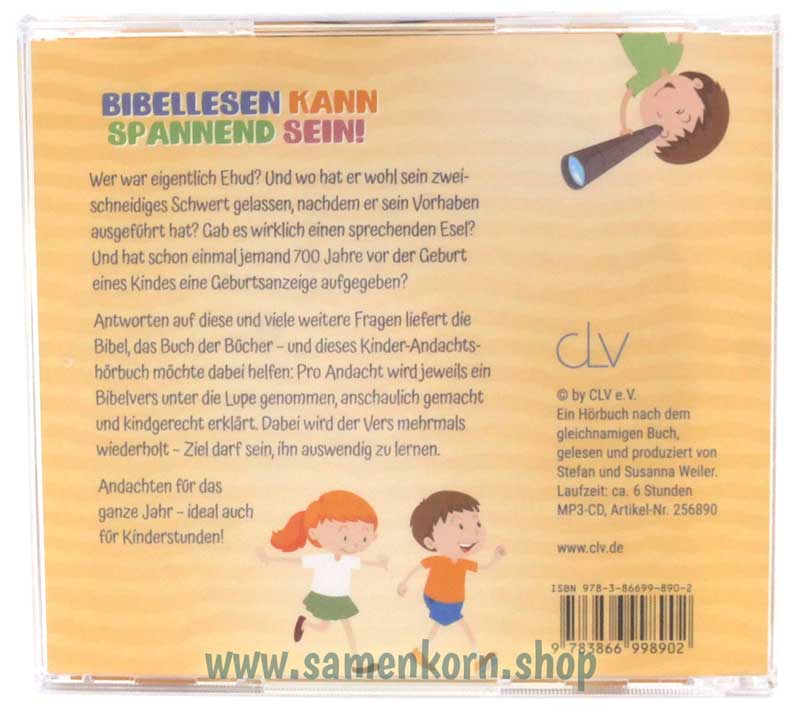 Bibelverse für Kinder erklärt / MP3-Hörbuch